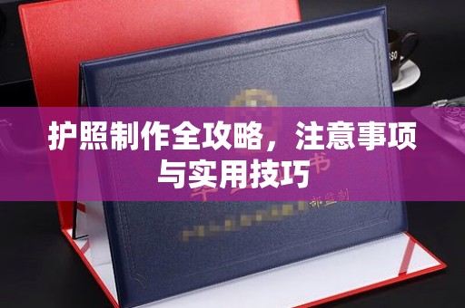 和静护照制作全攻略，注意事项与实用技巧