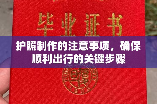 和静护照制作的注意事项，确保顺利出行的关键步骤