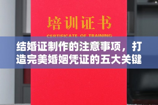 和静结婚证制作的注意事项，打造完美婚姻凭证的五大关键点