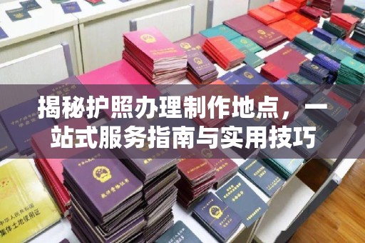 和静揭秘护照办理制作地点，一站式服务指南与实用技巧