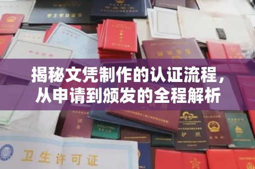 和静揭秘文凭制作的认证流程，从申请到颁发的全程解析